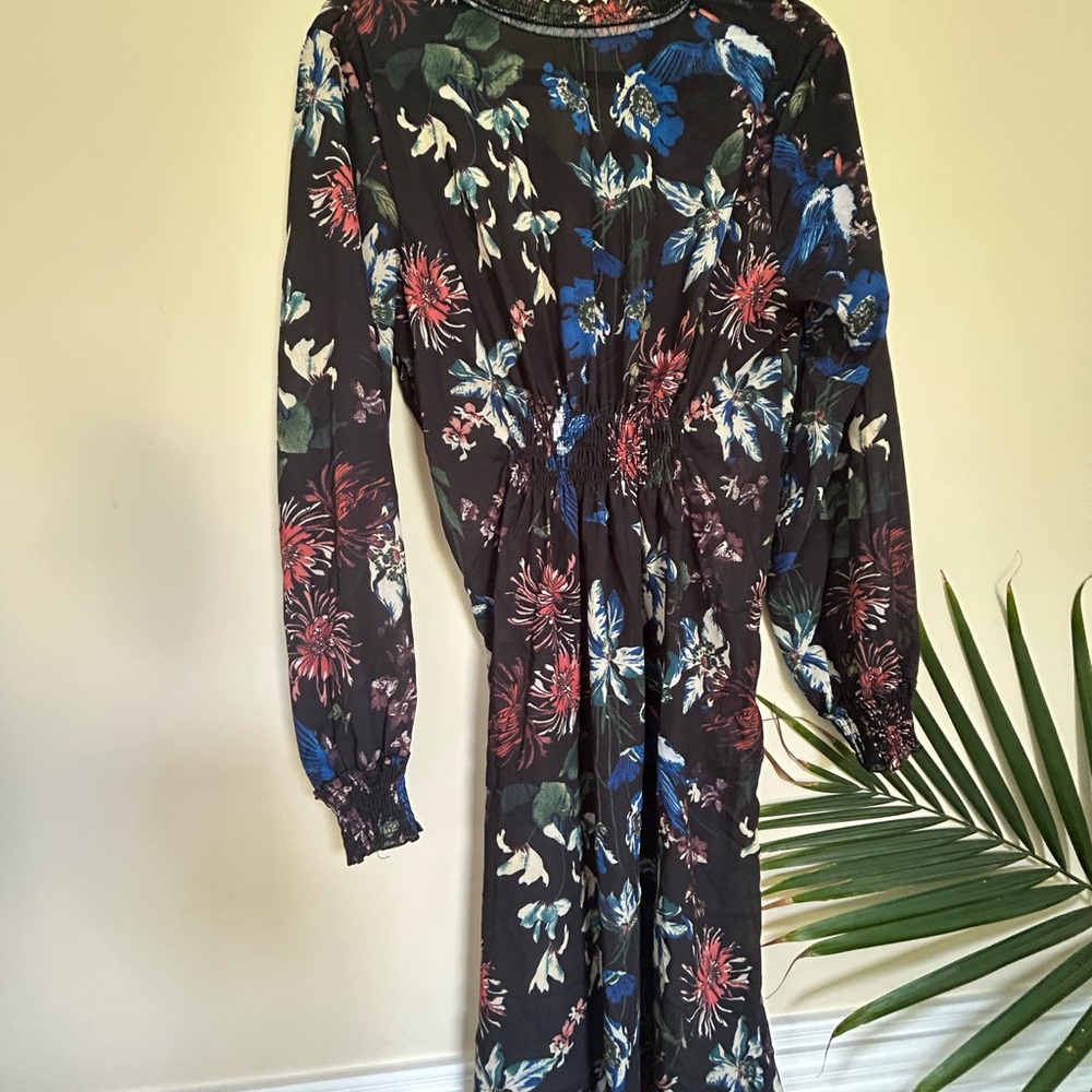 Floral Long Sleeve Dress